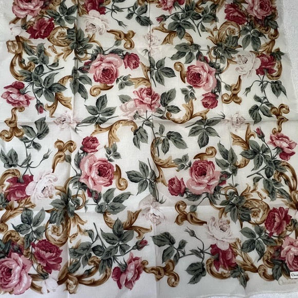 NWOT Authentic Christian DiorScarf/Handkerchief - Picture 4 of 11